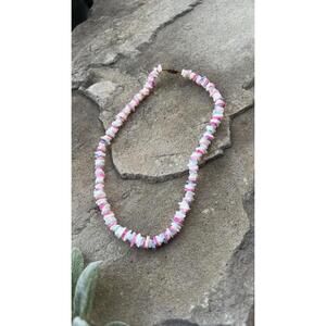 🐚 PUKA Shell Necklace 🌸 70’s Vintage Hawaiian Skater Beachy Boho Necklace